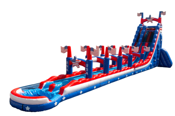 32' Patriot Plunge Double Lane Slip and Slide Combo Image